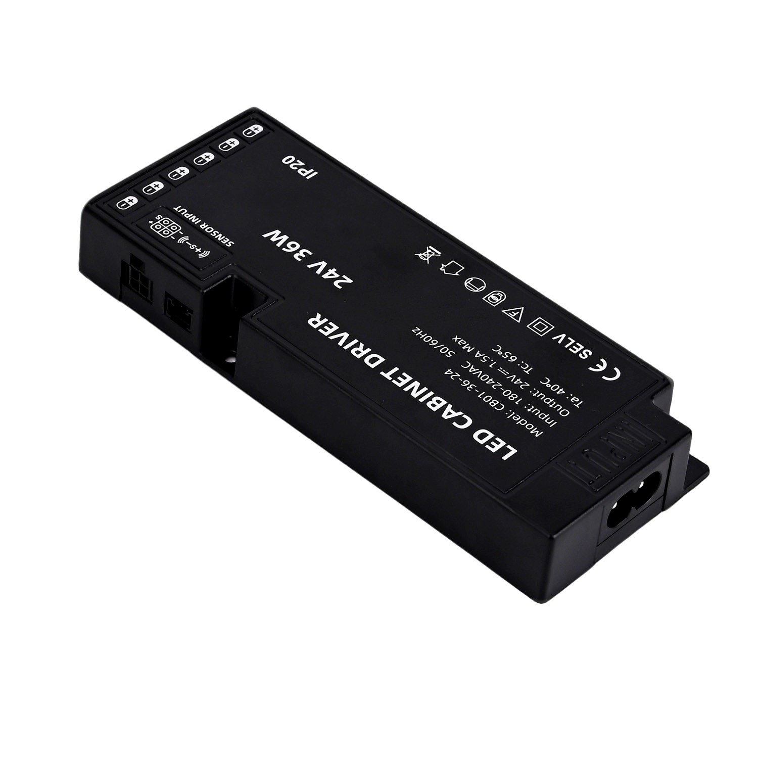 losse led trafo 24v 36w 6 weg verdeler losse led trafo 24v 36w 6 weg verdeler