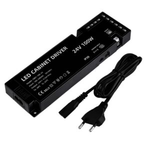 losse led trafo 24v 100w 10 weg verdeler