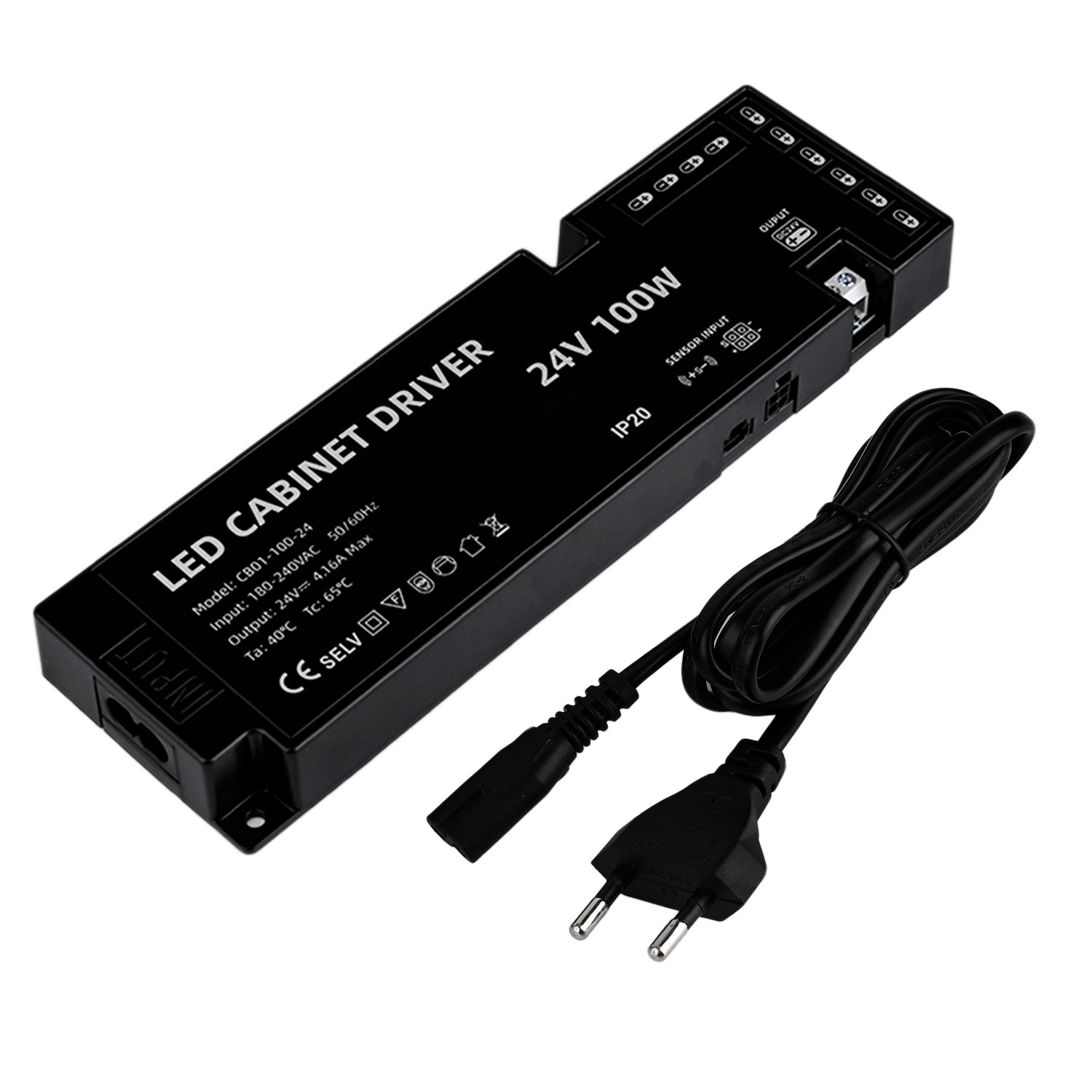 losse led trafo 24v 100w 10 weg verdeler losse led trafo 24v 100w 10 weg verdeler