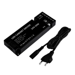 losse led trafo 24v 60w 6 weg verdeler