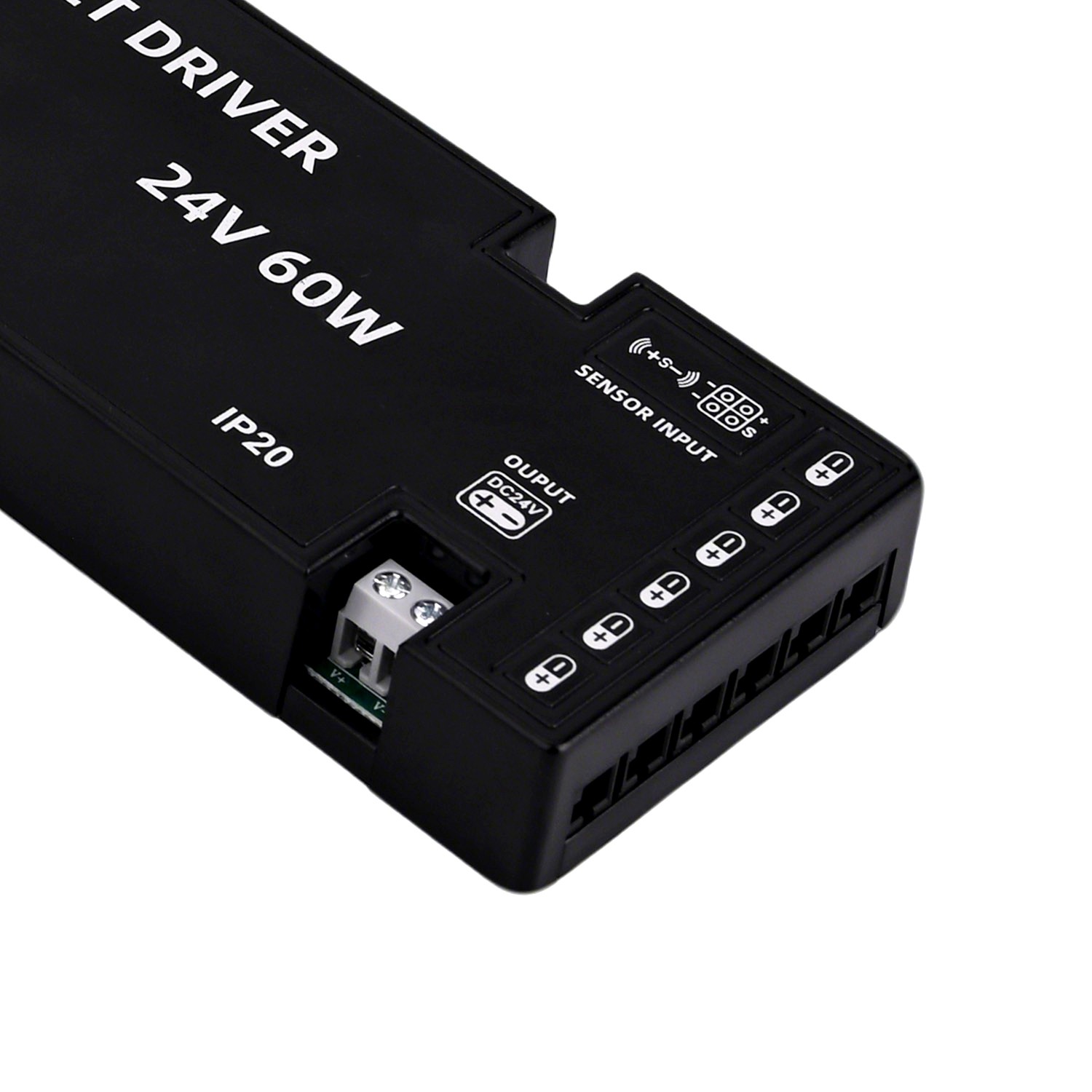 losse led trafo 24v 60w 6 weg verdeler losse led trafo 24v 60w 6 weg verdeler