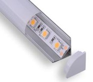 1. ledprofiel 45 graden